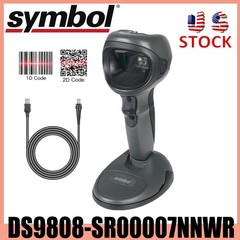 Zebra DS9808-SR00007NNWR 2D/1D/QR Code Barcode Scanner w/ USB Cable USA Stock