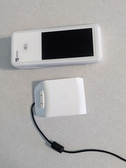 Clover Flex 2 POS Terminal (Model C403) w/ K400 Charging Cradle & Power Supply
