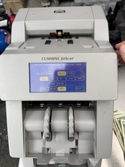 Cummins Allison JetScan 4098 Dual Pocket Bill Currency Counter Good For Parts CP