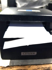 Citizen CT-S2000 POS Direct Thermal Receipt Barcode Printer USB GOOD WORKING