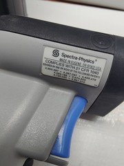 Percon PT 2000 Hand Held Data Terminal w/ Spectra Physics Sp400 Barcode Scanner