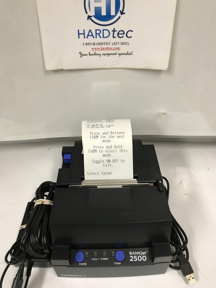 TransAct Ithaca BANKjet 2500 Inkjet Printer BJ2500