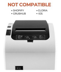 MUNBYN Receipt Printer, Thermal Receipt Printer Works with Windows Mac Chromebk