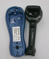 Zebra Motorola LI4278 Wireless 1D Barcode Scanner Black w/ Charging Cradle