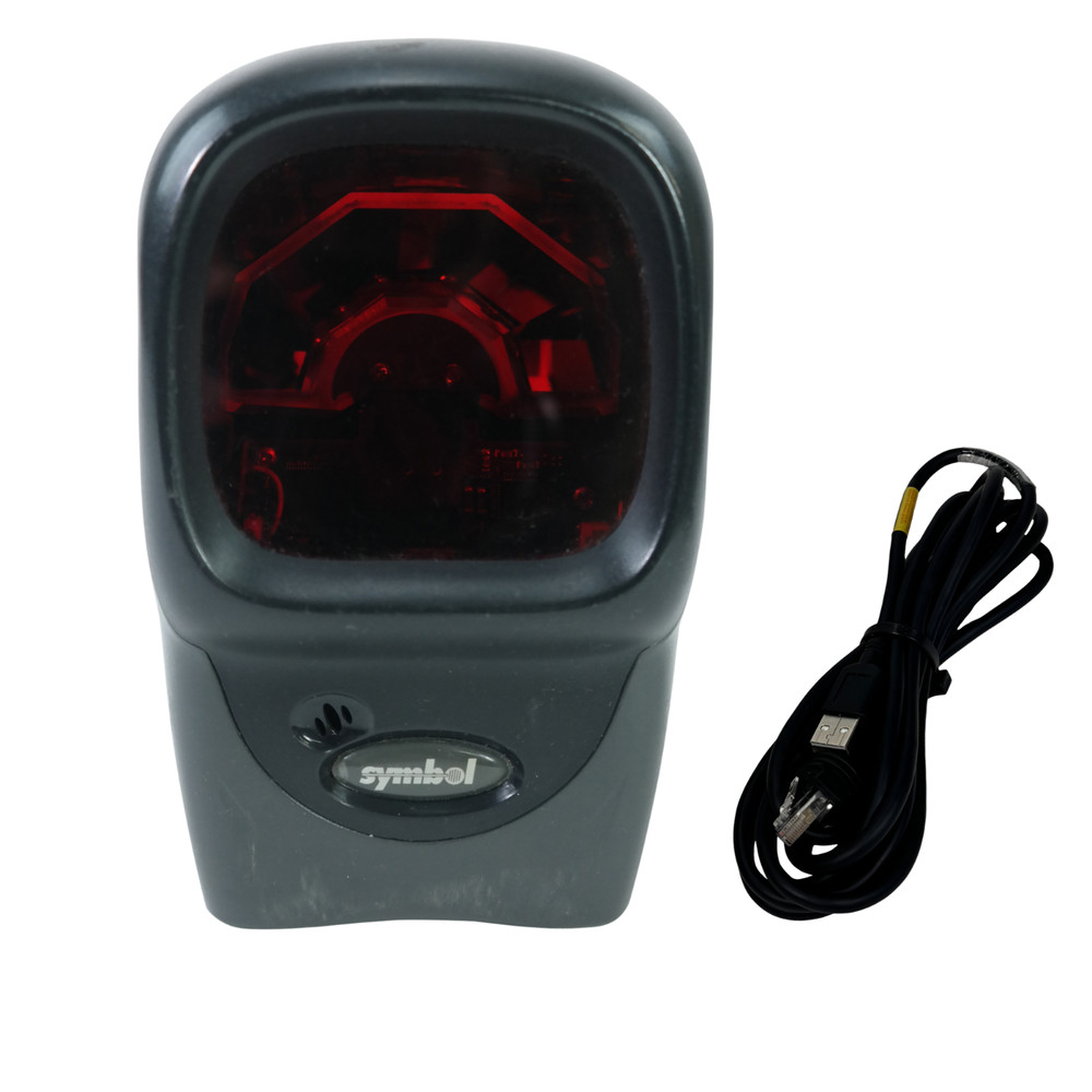 Symbol Motorola LS9208 Laser Barcode Scanner LS9208-SR10007NSWW w/USB Cable