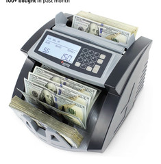 Cassida 5520 UV/MG Bill Counter Money Counter Counterfeit Detection Large LCD