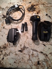 Wasp WWS800 Freedom Wireless Bluetooth Barcode Scanner Complete Kit w/ USB Base