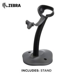 Zebra Gooseneck Stand for LS2208 Series Handheld Scanner Twilight Black…