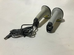 Lot of 2 Symbol Tech LS4208-SR Laser Barcode Scanner