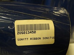 (9) Sony Thermal Transfer Ribbon – 9 Rolls 6&Prime;, SONYTT RIBBON SON1716