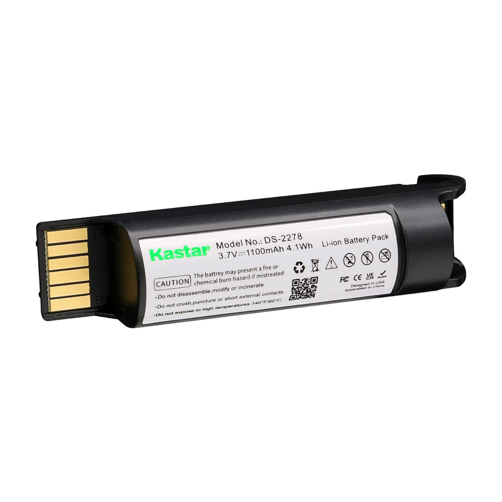 Kastar Battery for Zebra DS2278 DS2208 DS22 CR2278 BT-000317-01 BTRY-DS22EAB0E-0