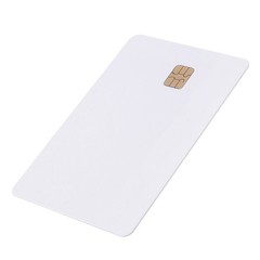 5x Chip Blank Smart Card Contact IC Card Safety White ISO PVC IC SLE4442