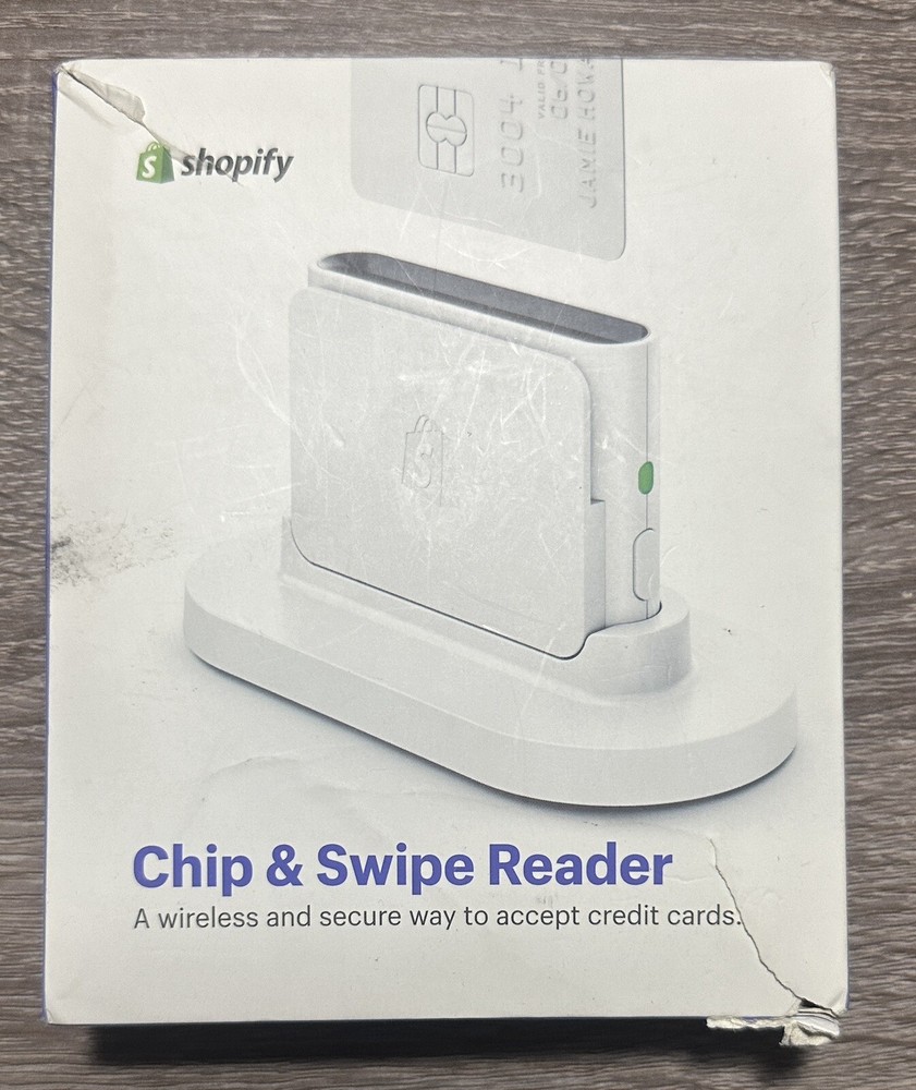 Shopify Chip & Swipe Reader – White (8541732075)