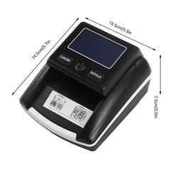 Money Counter Machine portable Counterfeit Detection Bill Counter with UV/MG/IR