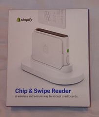 NIB Shopify Chip Swipe Reader Wireless And Secure Connect To Phone