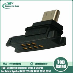 TC51 Docking Connector Sync & Charge for Zebra Symbol TC51 TC510K TC52 TC56 TC57