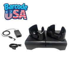 ✅Double Slot Charging Cradle for Zebra TC72 Android Handhelds w/Power Supply!🔥⭐