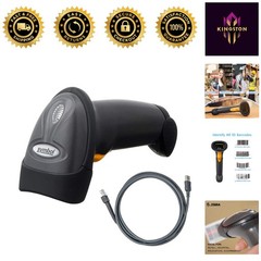 LS2208 Bi-Directional 1D Laser Barcode Scanner – Fast & Lightweight Solution
