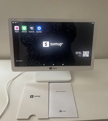 SumUp Retail POS System Terminal White with Stand and Accessories for Retail