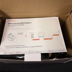MUNBYN Thermal Receipt Printer – ITPP047P USB+WIFI – Open Box Read Compatibility