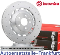 2 x Brembo front brake discs Audi A3 sedan + A3 Sportback RS3 quattro Ø370