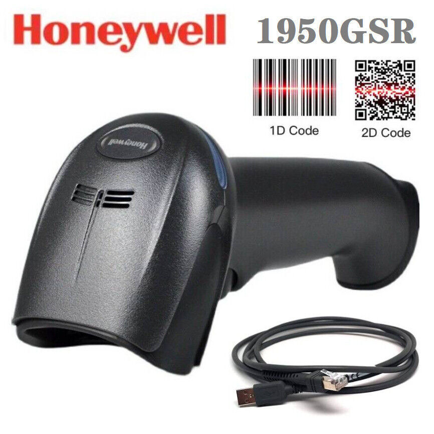 Honeywell 1950GSR-2-MINDRAY Xenon 1950G 2D Handheld Barcode Scanner w USB Cable