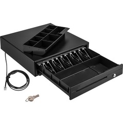 Cash Drawer 16&Prime; Cash Register POS System 5 Bill 8 Coin 3 Unlocking Ways Box