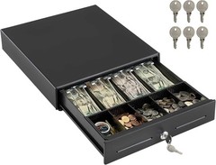 Cajón de caja registradora electrónica de 33 cm para sistema de punto de venta
