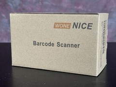 WoneNice USB Laser Barcode Scanner Wired Handheld Bar Code Scanner Reader Black