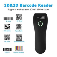 Barcode Scanner C70 Wireless 1D 2D CMOS Scanner Bluetooth Mini Pocket QR Reader