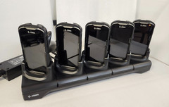 ✅SET OF 5 Zebra TC52 Android Barcode Scanners +Cradle +New Cases & Handles!🔥⭐