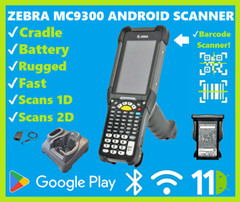 Zebra MC9300 Android, 2D/1D Barcode Scanner, Full Keypad w/ Charging Cradle! ⭐🔥