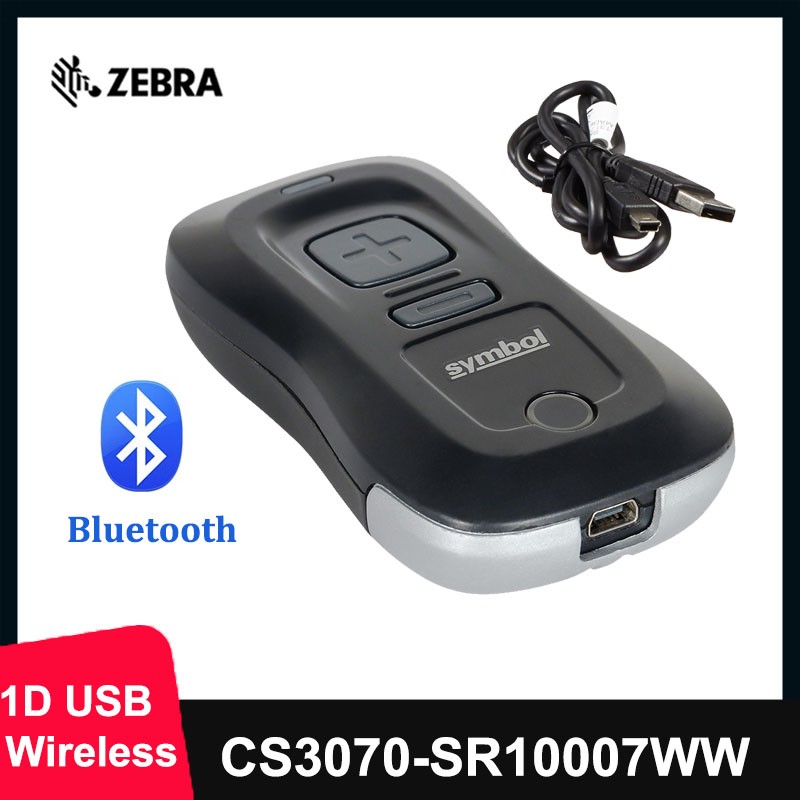 Motorola Symbol CS3070-SR10007WW Handheld Wireless 1D Barcode Scanner+ USB Cable