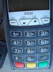 Ingenico iCT220 Credit Card Terminal Reader+iPP220 Pin Pad+Ethernet+AC Adapter