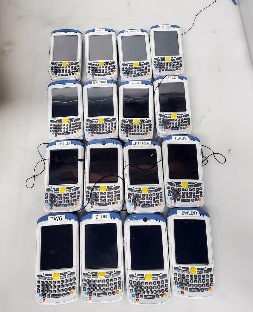 SYMBOL MC55A0-H70swqqa9wr Barcode scanner, lot of 16