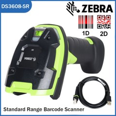 Zebra DS3608-SR Bluetooth Barcode Scanner Handheld USB 1D 2D Bar Code Reader