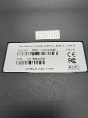 IDTECH Secure Key Card Reader M130 w/ Magstripe Reader IDSK-534833ABE USB