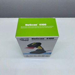 Adesso NUSCAN 4100B Bluetooth Antimicrobial Waterproof CCD Barcode Scanner