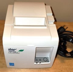 Star Micronics Model TSP100 (TSP143IIU) Thermal Receipt Printer W/ USB Port