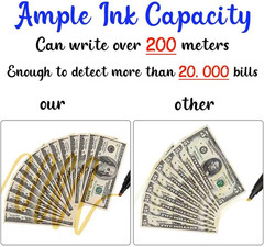 Counterfeit Money Bill Detector Pen � Easy to Use and Reliable Universal Currenc