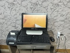 Oracle Micros Workstation 6 POS System Bundle w/ Epson TM-U220B & Cash Drawer