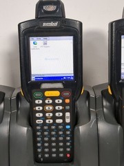 4 Symbol MC32N0 Mobile Barcode Scanners MC32NO-RL4SCLE0A w/Charging Cradle