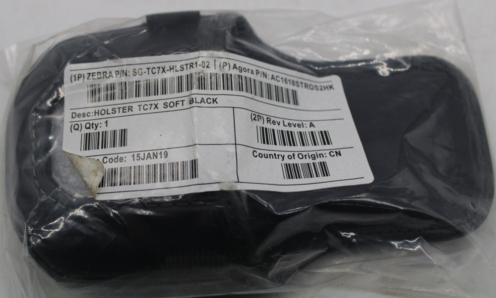 OEM Zebra Soft Holster Black SG-TC7X-HLSTR1-02 for TC77 TC72 Scanner Holster