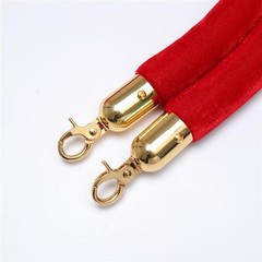 Crowd Control Wire Barrier Rope Crowd Control Rope Pole Self-Closing Buckle 1PC