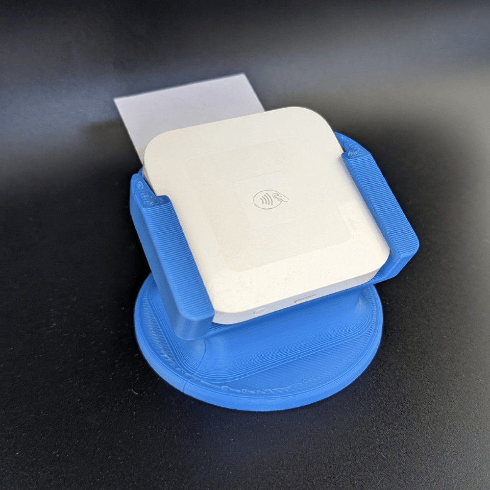 Square Tap-and-Go Card Reader Stand with Business Card Holder