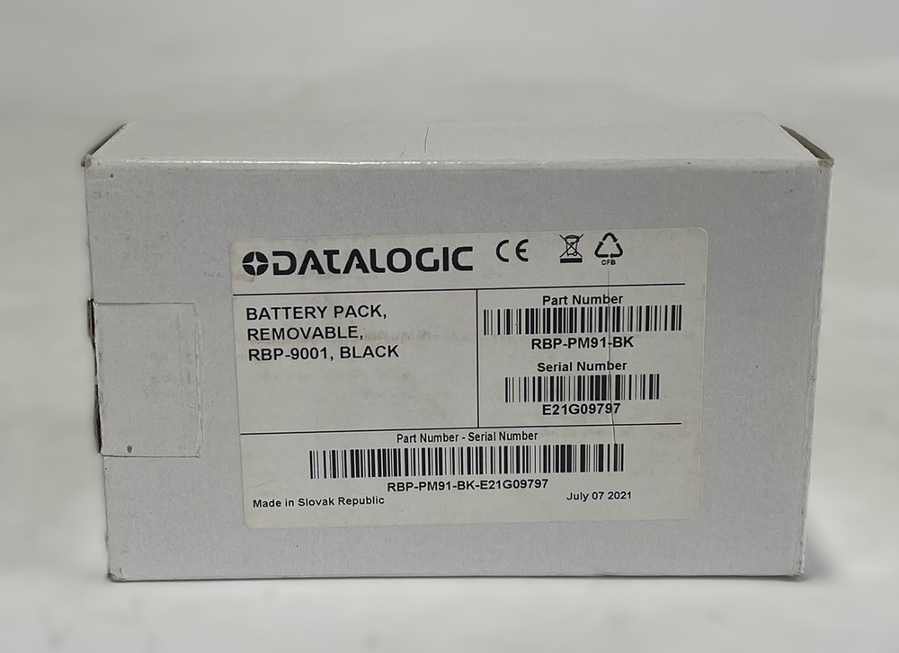 Datalogic RBP-PM91-BK Barcode Scanner Battery Pack New Open Box (Z3E2)
