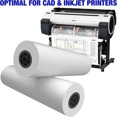 Alliance Wide Format Paper CAD Bond Rolls (20Lb | 2 Rolls, 36 in X 300 Ft | 3&Prime; C