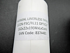 11 Rolls UPM BIOFORE Thermal Linerless Labels For Mettler Toledo Equipment *NEW*