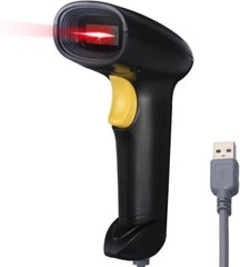 Handheld USB Barcode Scanner Wired 1D Bar Code Reader for Supermarket,Convenienc
