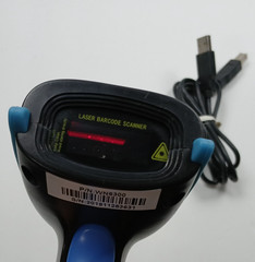 WoneNice 2.4GHz USB Wireless UPC Barcode Scanner 1D Handheld for Read Inventory